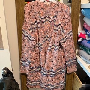 Lisa Todd knit cardigan sz L